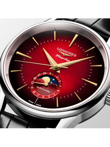 Longines Flagship Heritage Moonphase L48154092 Kol Saati L4.815.4.09.2