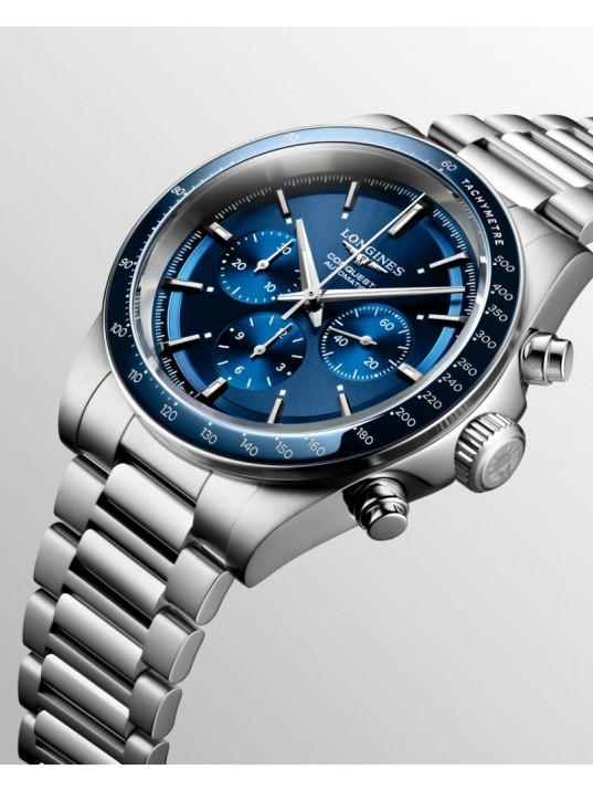 Longines L38354926 Conquest Chronograph Erkek Kol Saati Longines L38354926 Conquest Chronograph Erkek Kol Saati