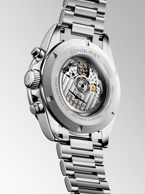 Longines L38354926 Conquest Chronograph Erkek Kol Saati