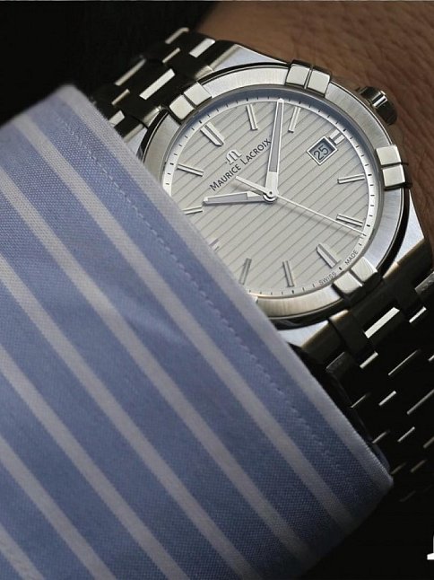 Maurice Lacroix ML-AI1008SS002131-1 Erkek Kol Saati