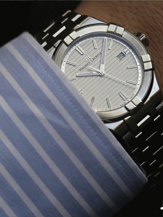 Maurice Lacroix ML-AI1008SS002131-1 Erkek Kol Saati Maurice Lacroix ML-AI1008SS002131-1 Erkek Kol Saati