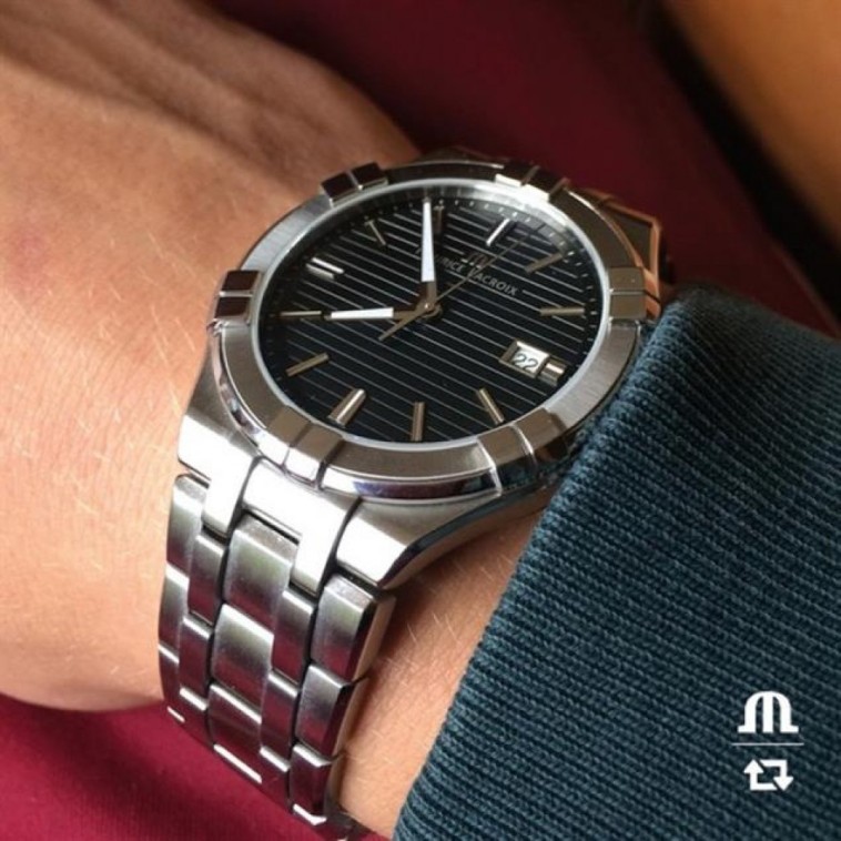 Maurice Lacroix ML-AI1008SS002331-1 Erkek Kol Saati Maurice Lacroix ML-AI1008SS002331-1 Erkek Kol Saati