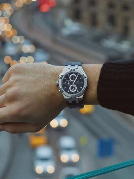 Maurice Lacroix ML-AI1018SS001330-1 Erkek Kol Saati AI1018SS0013301