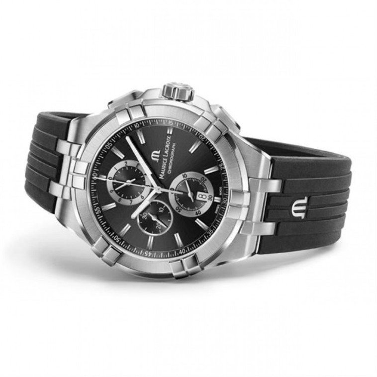 Maurice Lacroix ML-AI1018SS001330-2 Erkek Kol Saati Maurice Lacroix ML-AI1018SS001330-2 Erkek Kol Saati