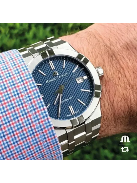 Maurice Lacroix ML-AI6008SS002430-1 Erkek Kol Saati