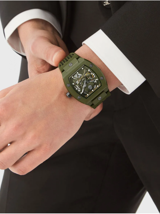 Philipp Plein PWVBA0223 Erkek Kol Saati