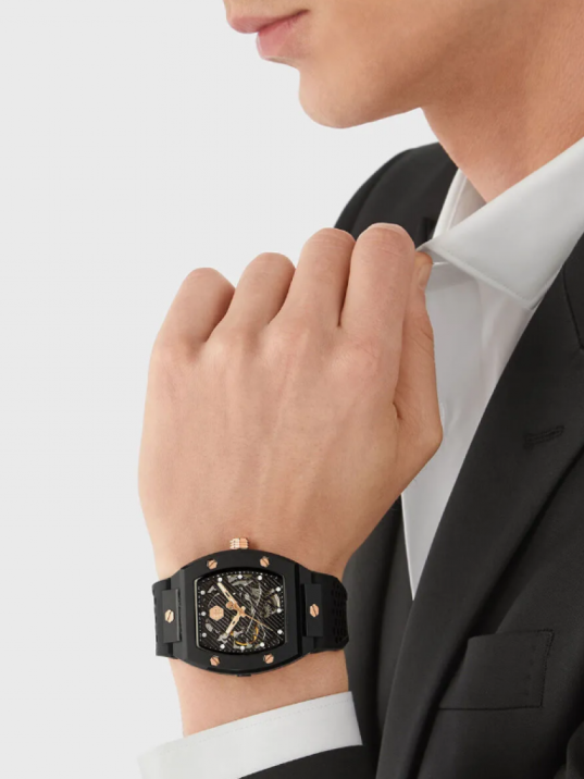 Philipp Plein PWVBA0523 Erkek Kol Saati