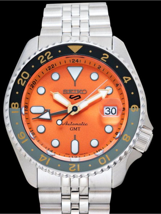 Seiko 5 Sports GMT SSK005K1 Erkek Kol Saati Seiko 5 Sports GMT SSK005K1 Erkek Kol Saati