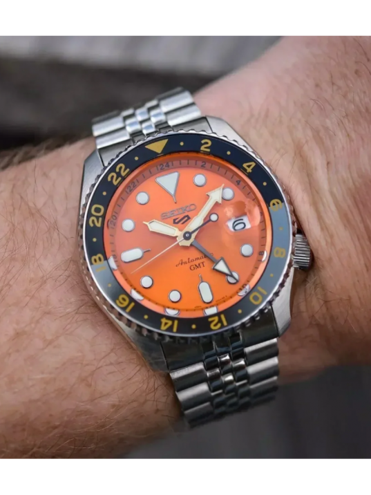Seiko 5 Sports GMT SSK005K1 Erkek Kol Saati Seiko 5 Sports GMT SSK005K1 Erkek Kol Saati