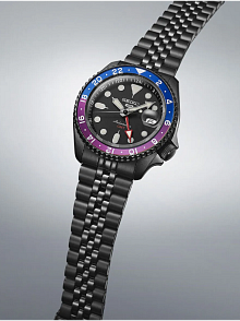 Seiko 5 Sports Otomatik GMT SSK027K Erkek Kol Saati SSK027K1