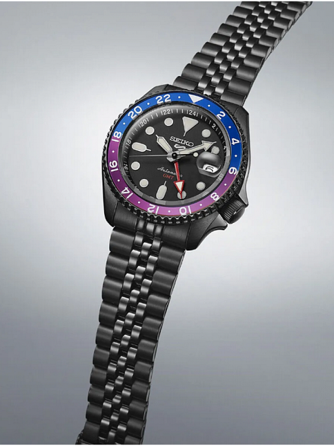 Seiko 5 Sports Otomatik GMT SSK027K Erkek Kol Saati SSK027K1