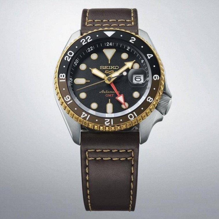 Seiko 5 Sports GMT SSK036K Erkek Kol Saati Seiko 5 Sports GMT SSK036K Erkek Kol Saati