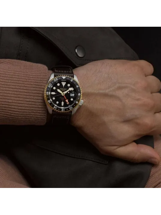 Seiko 5 Sports GMT SSK036K Erkek Kol Saati