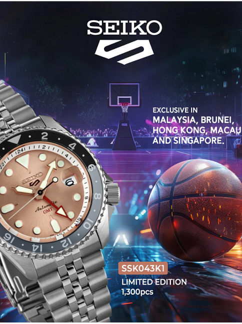 Seiko 5 Sports GMT SSK043K1 Erkek Kol Saati SSK043K