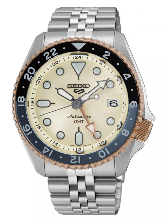Seiko 5 Sports GMT SSK046K Limited Edition Erkek Kol Saati SSK046K1 Seiko 5 Sports GMT SSK046K Limited Edition Erkek Kol Saati SSK046K1