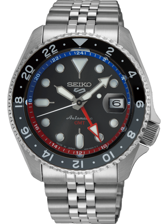 Seiko 5 Sports Otomatik GMT SSK019 Erkek Kol Saati SSK019J1 Seiko 5 Sports Otomatik GMT SSK019 Erkek Kol Saati SSK019J1