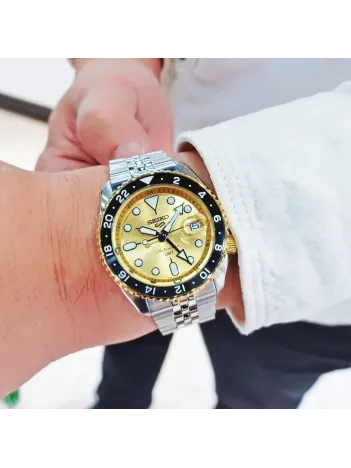 Seiko 5 Sports Otomatik GMT SSK044K Erkek Kol Saati SSK044K1