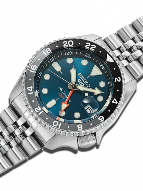 Seiko 5 Sports Otomatik GMT SSK045K Erkek Kol Saati SSK045K1