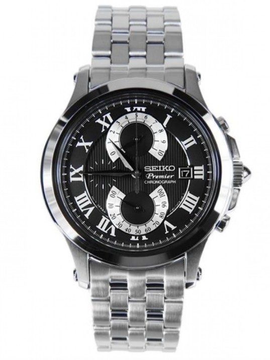 Seiko Premier Chronograph SPC067P1 Erkek Kol Saati