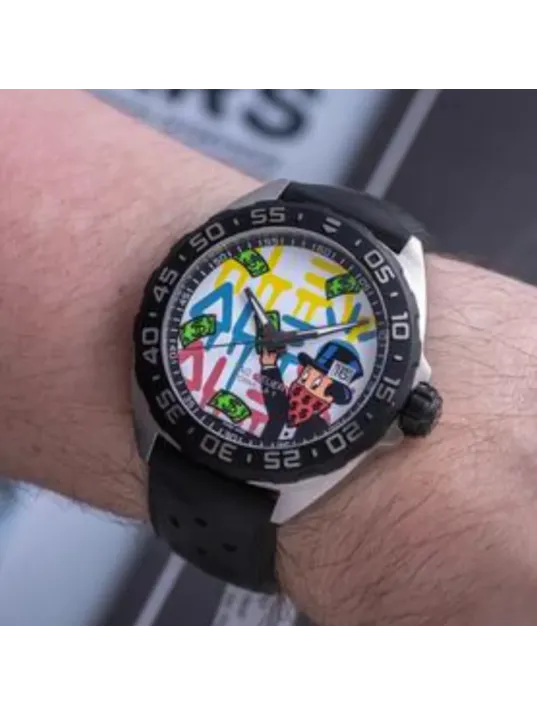 TAG Heuer Formula 1 Quartz Alec Monopoly WAZ1119.FT8023 Kol Saati