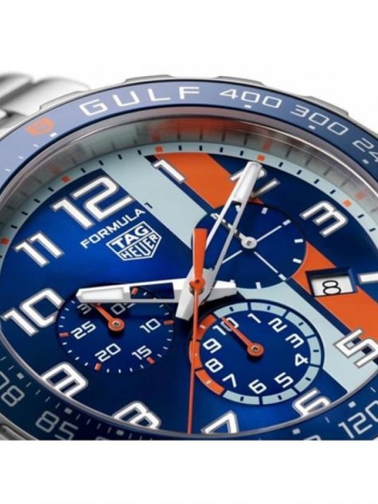 Tag Heuer Formula 1 X GULF CAZ101AT.BA0842 Kol Saati Tag Heuer Formula 1 X GULF CAZ101AT.BA0842 Kol Saati