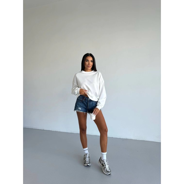 2 iplik bisiklet yaka sweat beyaz f2339 2 iplik bisiklet yaka sweat beyaz f2339