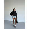 2 iplik bisiklet yaka sweat siyah f2339 2 iplik bisiklet yaka sweat siyah f2339