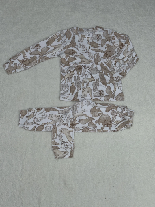 3-4-5 yaş pijama takımı beyaz alt üst kız çocuk 3-4-5 yaş pijama takımı beyaz alt üst kız çocuk