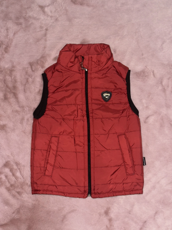 3-8 yaş cepli şişme yelek erken çocuk bordo 3-8 yaş cepli şişme yelek erken çocuk bordo