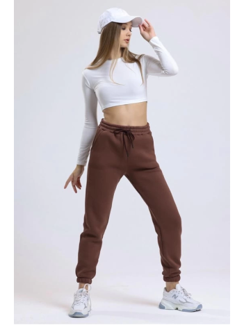 3 iplik şardonlu paça lastikli eşofman kahve is001 3 iplik şardonlu paça lastikli eşofman kahve is001