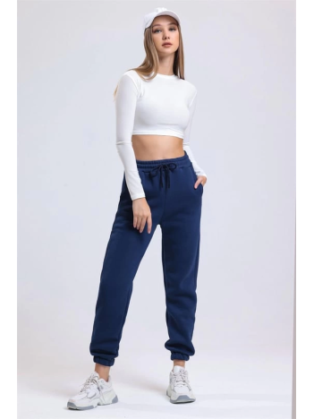 3 iplik şardonlu paça lastikli eşofman lacivert is001 3 iplik şardonlu paça lastikli eşofman lacivert is001