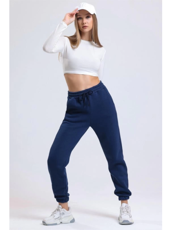 3 iplik şardonlu paça lastikli eşofman lacivert is001 3 iplik şardonlu paça lastikli eşofman lacivert is001