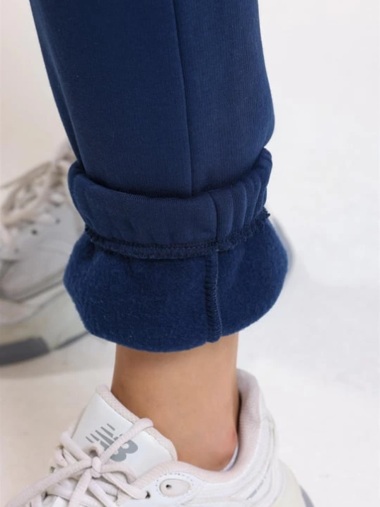 3 iplik şardonlu paça lastikli eşofman lacivert is001 3 iplik şardonlu paça lastikli eşofman lacivert is001