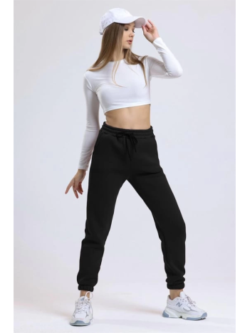 3 iplik şardonlu paça lastikli eşofman siyah is001 3 iplik şardonlu paça lastikli eşofman siyah is001