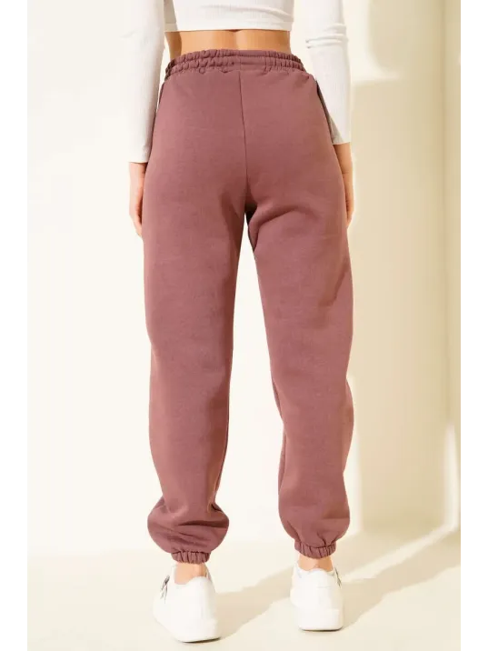 3 İplik Şardonlu Paça Lastikli Eşofman Tarçın İs001 3 İplik Şardonlu Paça Lastikli Eşofman Tarçın İs001