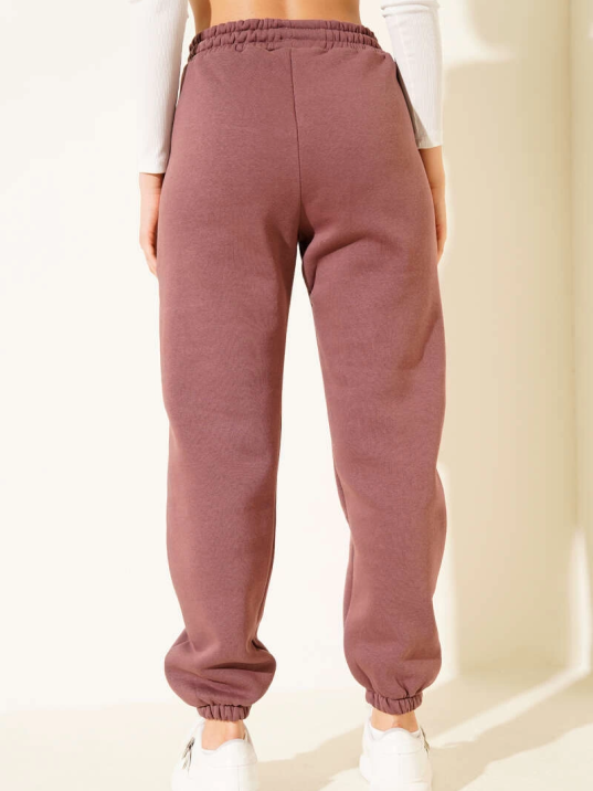 3 iplik şardonlu paça lastikli eşofman tarçın is001 3 iplik şardonlu paça lastikli eşofman tarçın is001