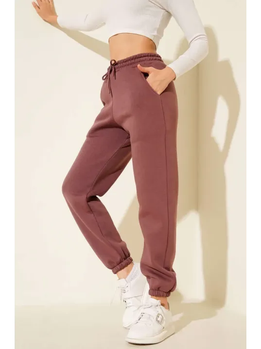 3 İplik Şardonlu Paça Lastikli Eşofman Tarçın İs001 3 İplik Şardonlu Paça Lastikli Eşofman Tarçın İs001