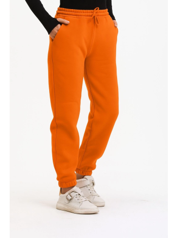 3 iplik şardonlu paça lastikli eşofman turuncu is001 3 iplik şardonlu paça lastikli eşofman turuncu is001