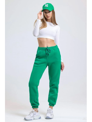 3 iplik şardonlu paça lastikli eşofman yeşil is001 3 iplik şardonlu paça lastikli eşofman yeşil is001