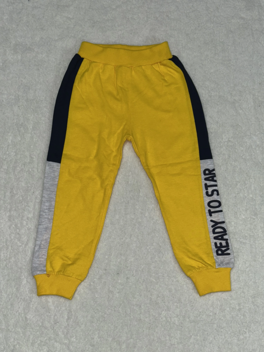 4-6-7 yaş erkek çocuk eşofman diz altı detaylı ek parça sarı 4-6-7 yaş erkek çocuk eşofman diz altı detaylı ek parça sarı