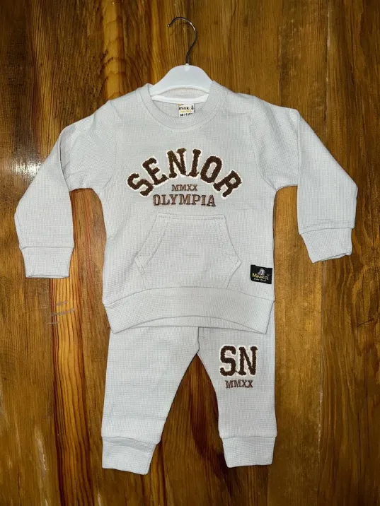 6-24 Aylık Kanguru Cep Senıor Takım Gri