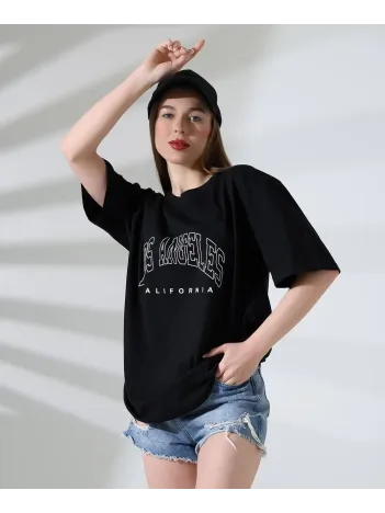 Angeles Baskılı Tişört Angeles Baskılı Tişört