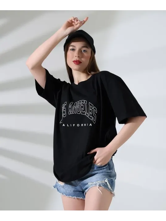 Angeles Baskılı Tişört Angeles Baskılı Tişört