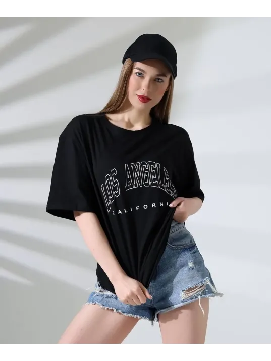 Angeles Baskılı Tişört Angeles Baskılı Tişört