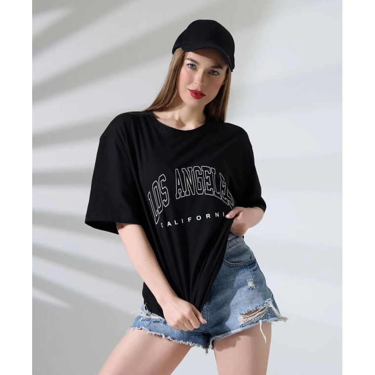 Angeles baskılı tişört Angeles baskılı tişört