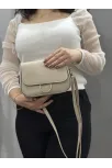 Bej Cilt Mossi Çanta