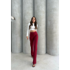Önü cumalı ithal krep pantolon Önü cumalı ithal krep pantolon