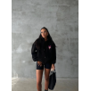 3 iplik şardonlu oversize compact ördek baskılı sweat siyah 3 iplik şardonlu oversize compact ördek baskılı sweat siyah
