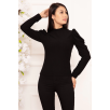 Prenses kol bluz siyah w3125 Prenses kol bluz siyah w3125