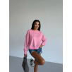 2 iplik bisiklet yaka sweat pembe f2339 2 iplik bisiklet yaka sweat pembe f2339